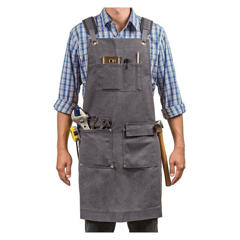 Kitchen Appliances Hobart - Delantal de lona impermeable grueso para