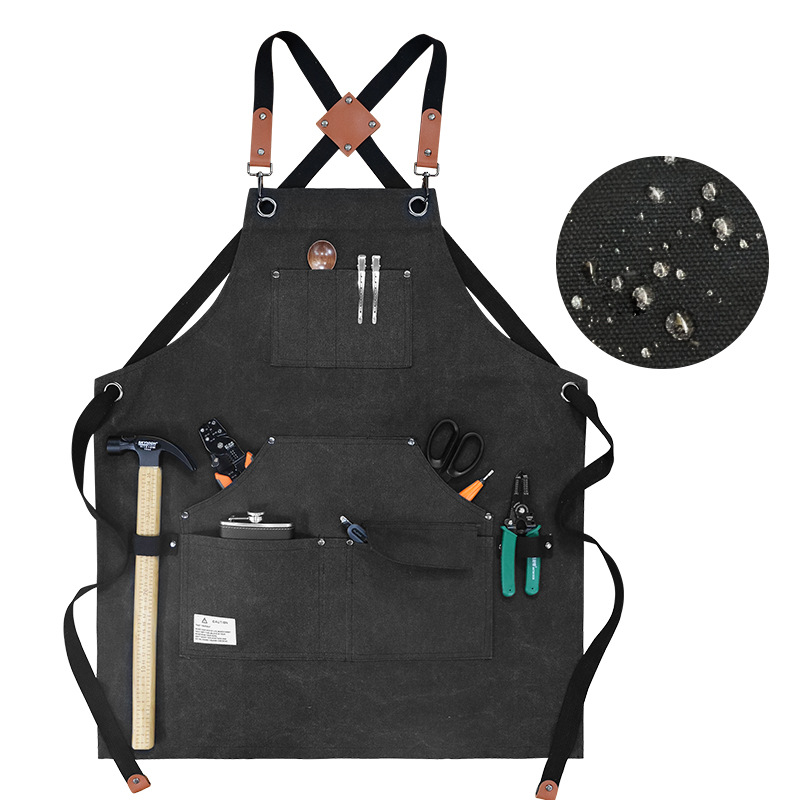 Kitchen Appliances Hobart - Delantal grueso de lona impermeable para