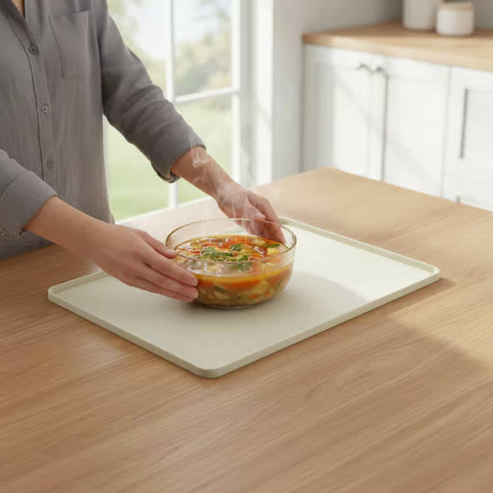 Kitchen Appliances Are - Tapete de Silicona para Microondas, Protector