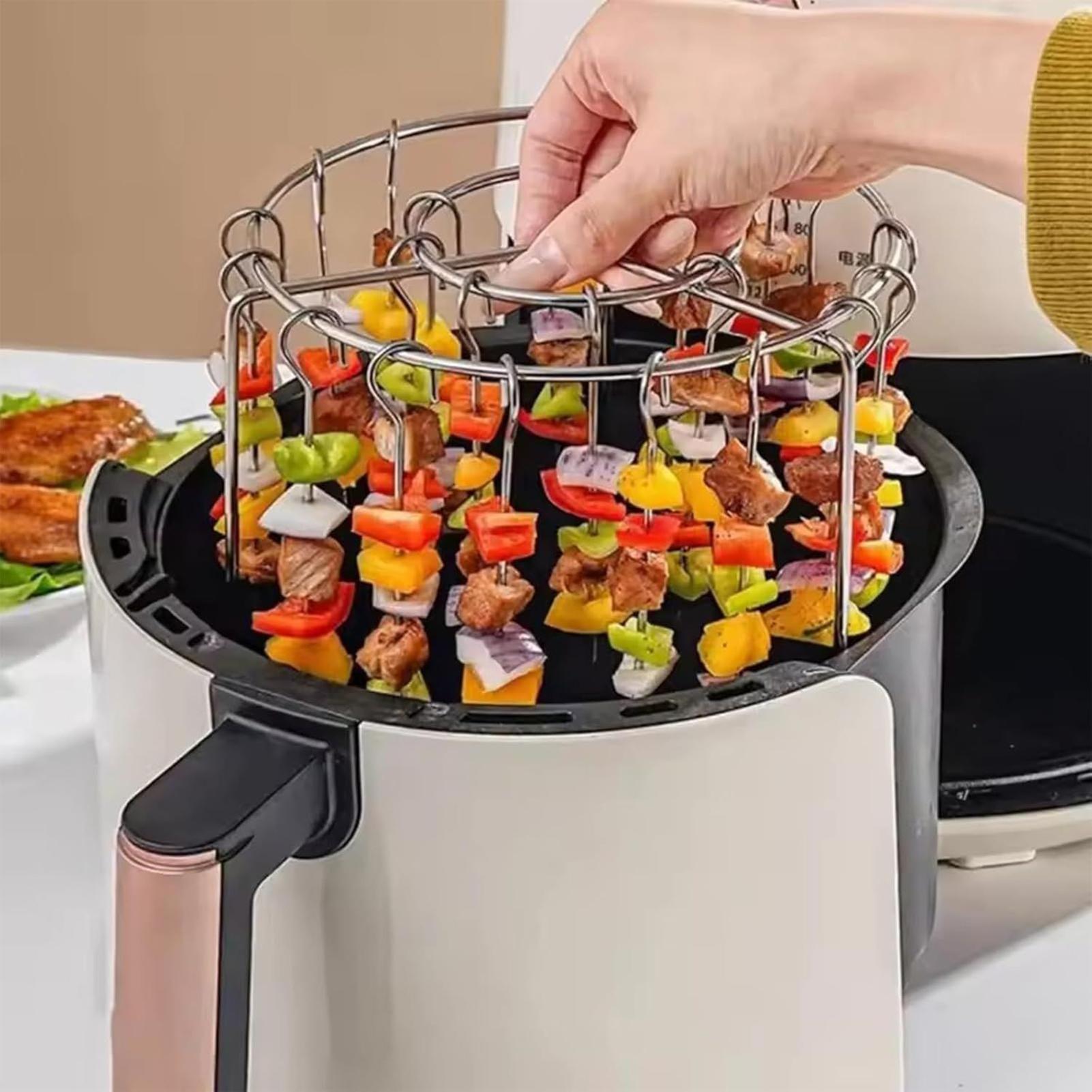 Parrilla Portátil Redonda de A - Kitchen Appliances Hobart reseña y precio