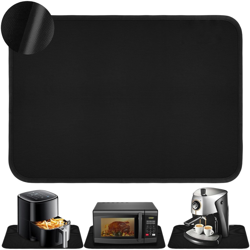 Alfombrilla negra para freidor - Kitchen Appliances Are reseña y precio