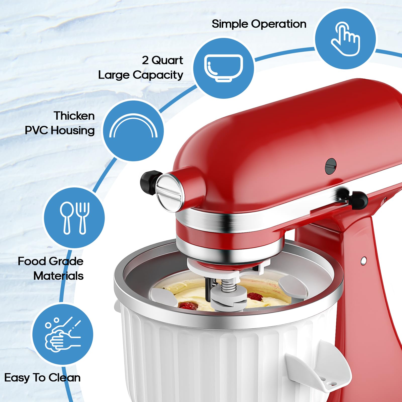 Accesorio para Hacer Helados d - Kitchen Appliances Kitchenaid reseña y precio